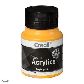 Akryylimaali Creall 500 ml lämmin keltainen