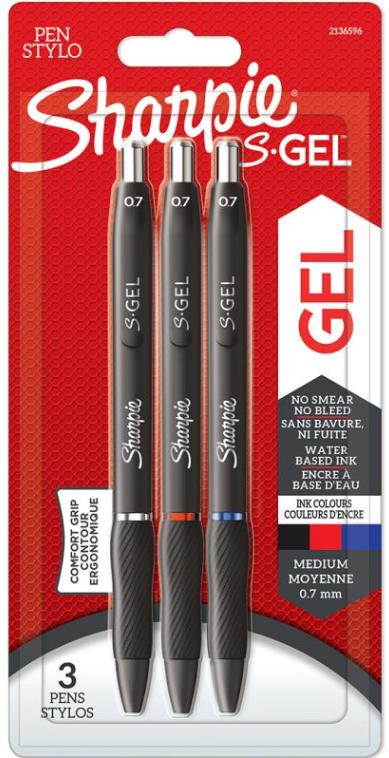 136602_Sharpie_S_gel_0_7mm_3_kpl_Mix_blister_N_png
