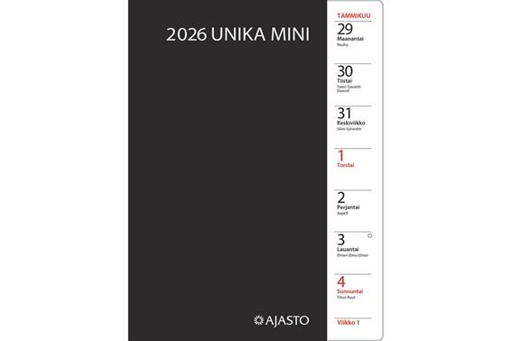 Unika mini, musta 2026