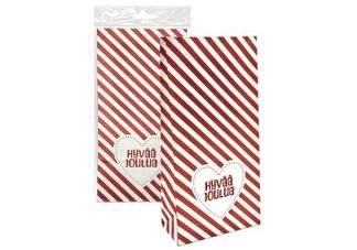 7219_Lahjapussi_Raita_teksti_punavalkoinen_5kpl_jpg