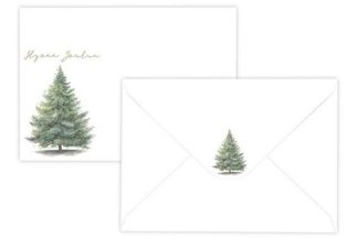 7691_Foliokirjekuori_C6_Joulukuusi_kulta_valkoinen_10kpl_jpg