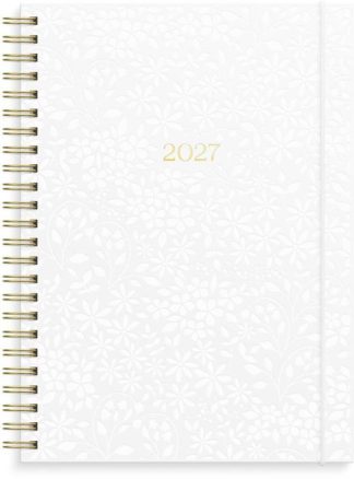 Kalenteri Weekly white 2027