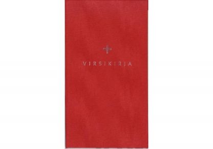Kirkkovirsikirja_punainen__kovavkantinen__tekstiilipohjainen_kansi