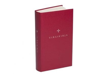 9789522883223_Kirkkovirsikirja_punainen_kovakantinen_tekstiilimateriaali_1_jpg
