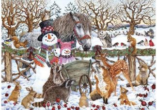 Alipson_Puzzle_F_50052_Two_Snowmen_Winter_Scene_jpg