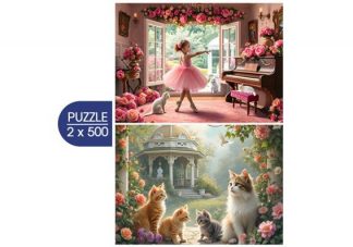 Alipson_Puzzle_F_50259_2_Puzzles_Little_Ballerina_and_Romantic_Garden_jpg