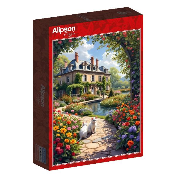 Alipson_Puzzle_F_50263_The_Cottage_s_Flowering_Arch_Mokki_ja_kukkiva_holvi_1_jpg