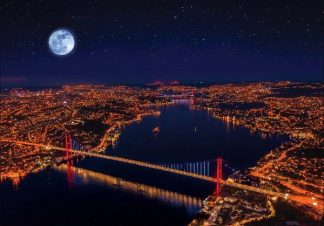 Neon_Puzzle___Three_Bridges__Bosphorus