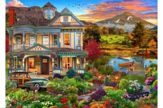 Bluebird_Puzzle_F_90968_Garden_Country_Home_Maalaistalon_puutarha_jpg