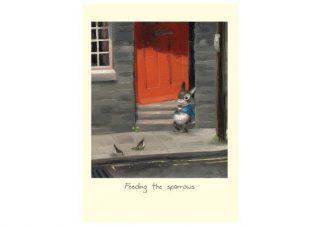 IA86_Two_Bad_Mice_kortti_FEEDING_THE_SPARROW_jpg