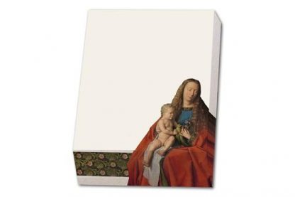 NBH910_Memo_pad_Madonna_met_kanunnik_Joris_van_der_Paele_muistilappuja_jpg