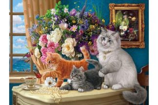 Sunsout_42929_XXL_Pieces_Kitten_Tableau_XXL_palat_Kissanpentujen_asetelma_jpg