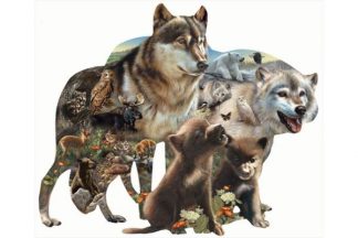 Bonnie__Rebecca_and_Karen_Latham___Wolf_Pack_____Puzzle_1_000_pieces